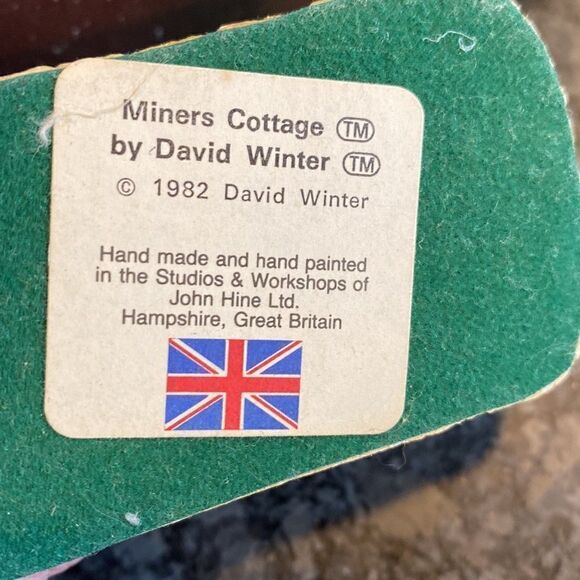 David Winter Miners Cottage 1982 - Picture 3 of 4